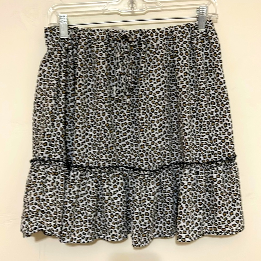 Dee Elly animal print skirt